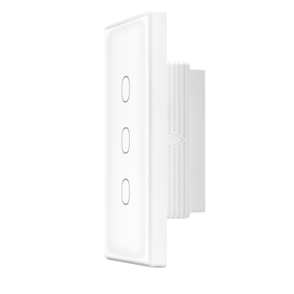 SONOFF Smart Touch Wandschalter, Glasfront, 3-Fach, HomeKit, Alexa & Google Home App T6-3C-120M