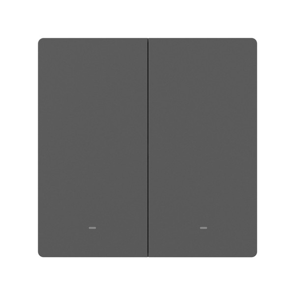 SONOFF SwitchMan Smart-Wandschalter, Lichtschalter Relais, 2-Fach, HomeKit, Alexa & Google Home App M5-2C-86M