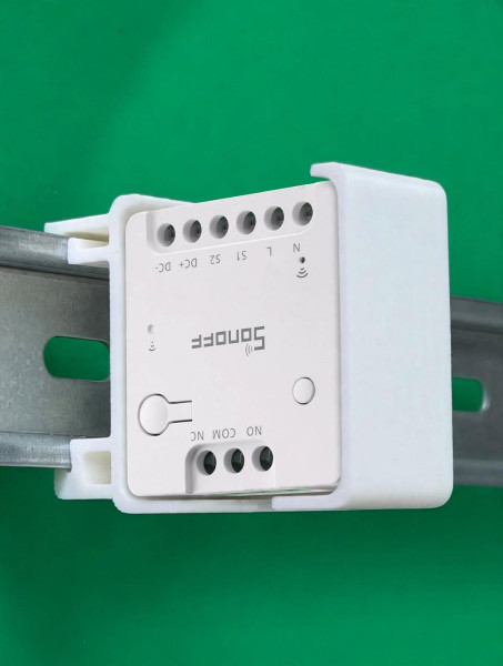 3 x SOIXX Hutschienenhalter für Sonoff Mini-D Mini-ZBD DIN Hutschiene Halter