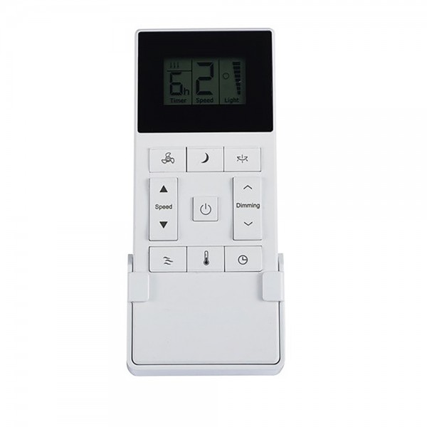 Sulion Deckenventilator mit LED Leuchte RUBIK WLAN Ø76cm dimmbar Weiß mit App oder Fernbedienung steuerbar