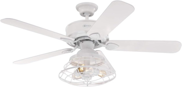 Sulion Deckenventilator mit LED Leuchte MUSTANG Ø127cm Braun mit Fernbedienung