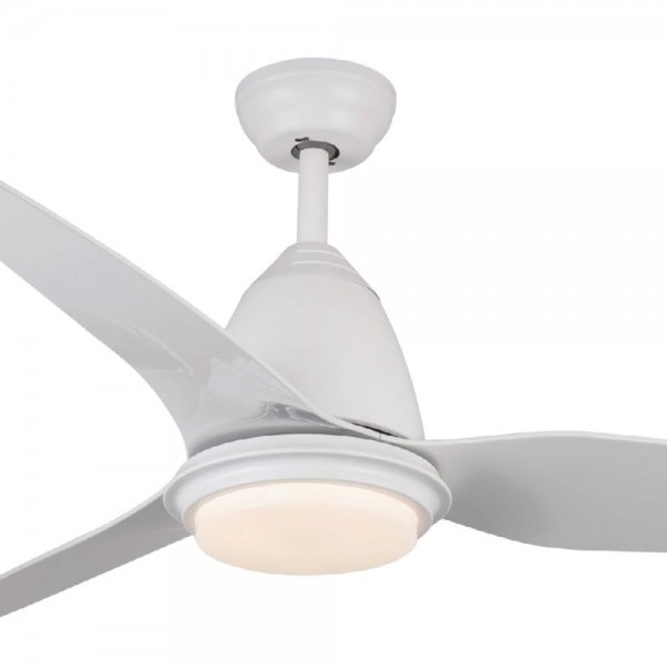 Sulion Deckenventilator mit LED Leuchte MARCONY Ø132cm CCT Weiss mit Fernbedienung