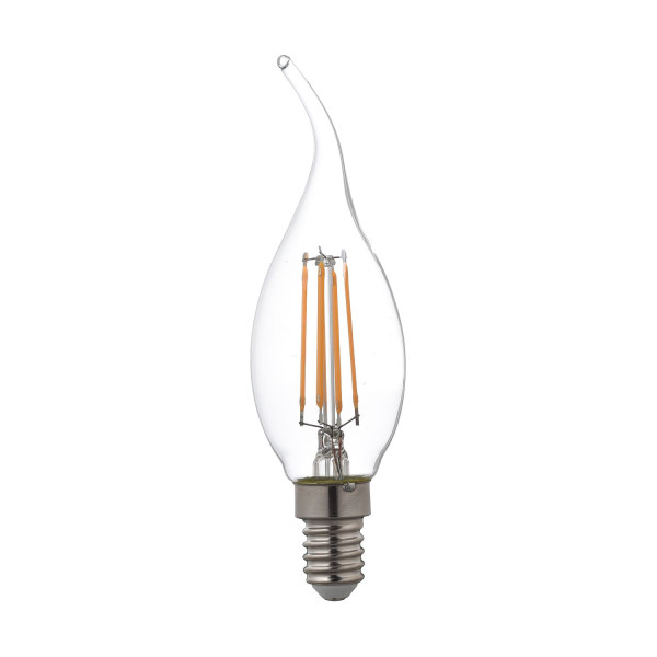 Toshiba LED Filament Lampe E14 4.5W 2700K 470Lm wie 40W