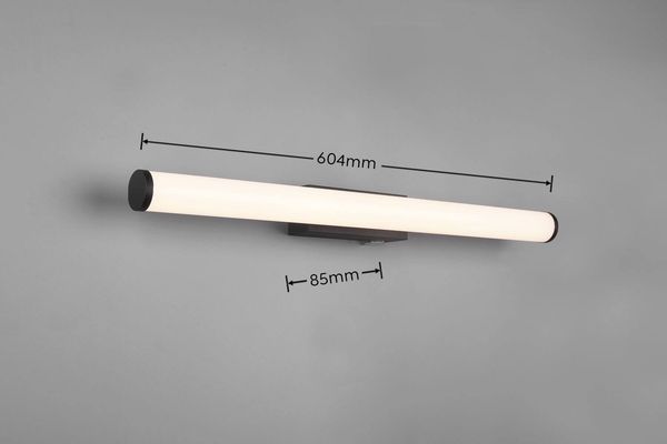 Trio Mattimo LED Wandleuchte  6,5W Schwarz Matt warmweiss