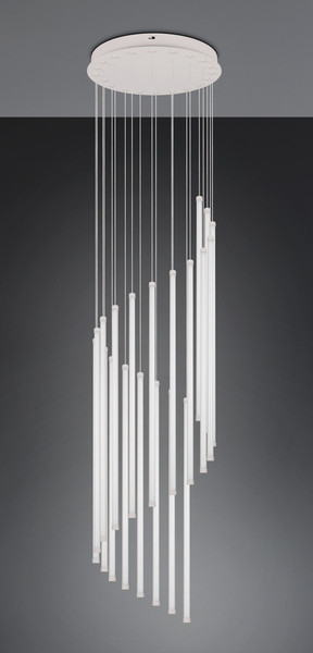 Trio 330632076 Baxter LED Pendelleuchte 68W ⌀37cm dimmbar Warm Grey CCT einstellbare Lichtfarbe