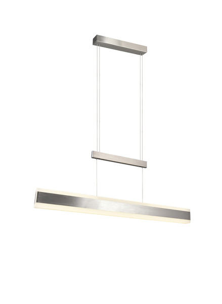 Trio 331210307 Arcola LED Pendelleuchte 45W Nickel Matt CCT einstellbare Lichtfarbe Touch