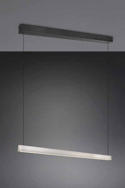 Trio 347910107 Wallace LED Pendelleuchte 29W dimmbar Nickel Matt CCT einstellbare Lichtfarbe