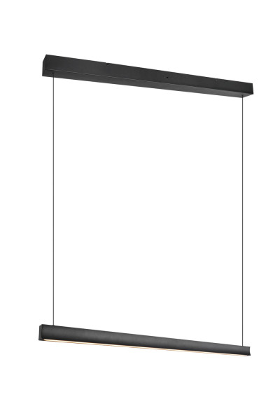 Trio 347910132 Wallace LED Pendelleuchte 29W dimmbar Schwarz Matt CCT einstellbare Lichtfarbe