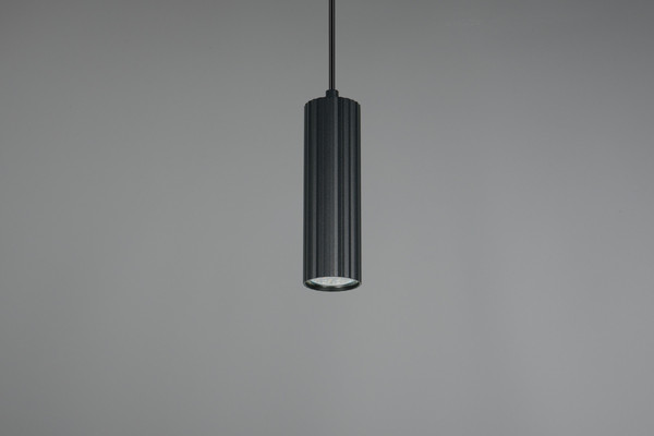 Trio 367700132 Soka GU10 Pendelleuchte ⌀9cm Schwarz Matt