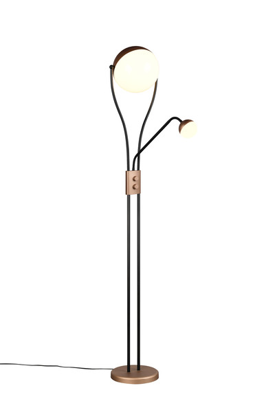 Trio 478310265 Chris LED Stehleuchte 18W ⌀30cm dimmbar Coffee warmweiss