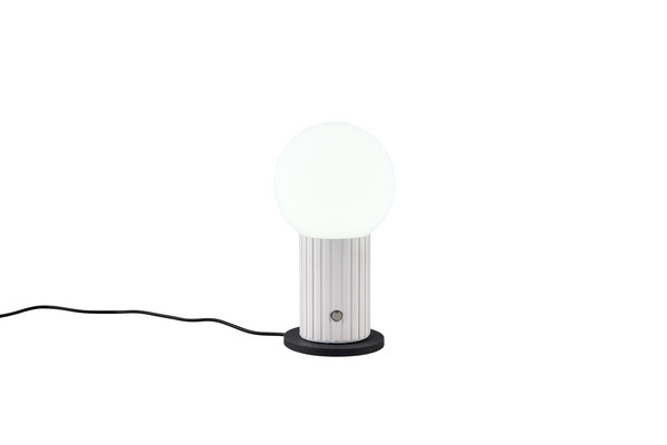 Trio 543510131 Tauris LED Tischleuchte 2,5W ⌀13cm dimmbar Weiß Matt CCT einstellbare Lichtfarbe Touch