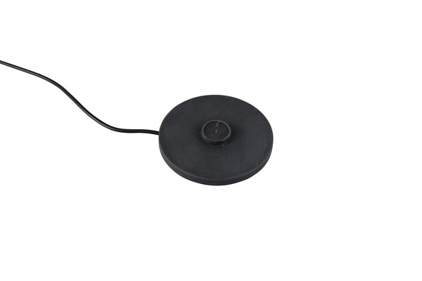 Trio 543510132 Tauris LED Tischleuchte 2,5W ⌀13cm dimmbar Schwarz Matt CCT einstellbare Lichtfarbe Touch