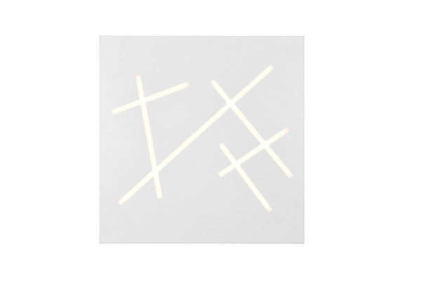 Trio 630810131 Snip LED Deckenleuchte 24W dimmbar Weiß Matt CCT einstellbare Lichtfarbe