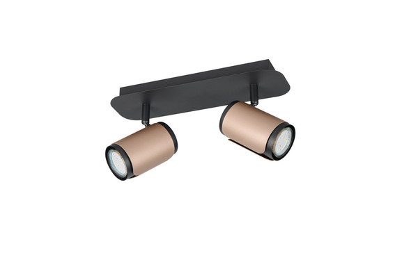 Trio 814500265 Gillan GU10 Strahler 2-fach Coffee