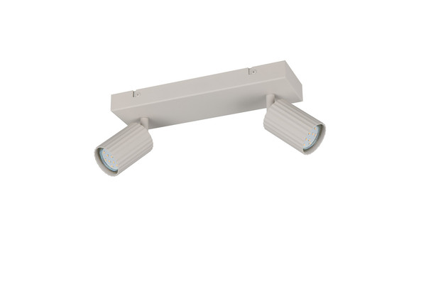 Trio 867700276 Soka GU10 Strahler 2-fach Warm Grey