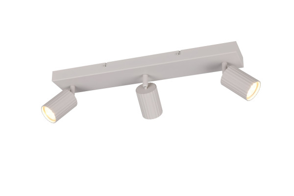 Trio 867700376 Soka GU10 Strahler 3-fach Warm Grey