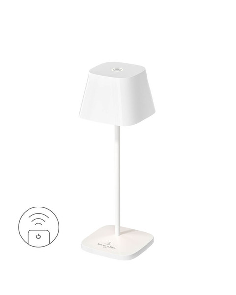 Villeroy & Boch NEAPEL MICRO RC Akku-Tischlampe Weiß Ceramic 2,3W steuerbare Lichtfarbe IP65 97110