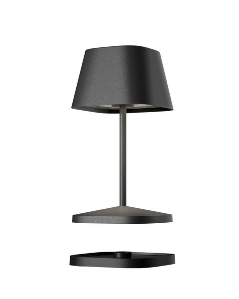 Villeroy & Boch NEAPEL RC Akku-Tischlampe Schwarz 2,2W steuerbare Lichtfarbe IP65 97222