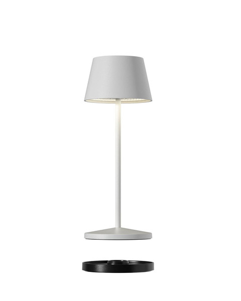 Villeroy & Boch SEOUL MICRO RC Akku-Tischlampe Weiß 2,3W steuerbare Lichtfarbe IP65 97240