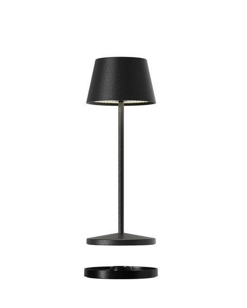 Villeroy & Boch SEOUL MICRO RC Akku-Tischlampe Schwarz 2,3W steuerbare Lichtfarbe IP65 97242