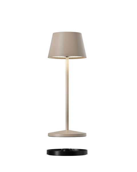 Villeroy & Boch SEOUL MICRO RC Akku-Tischlampe Sand 2,3W steuerbare Lichtfarbe IP65 97244