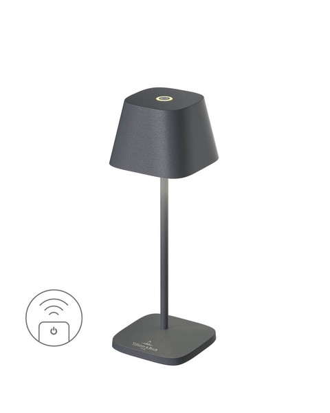Villeroy & Boch NEAPEL MICRO RC Akku-Tischlampe Anthrazit 2,3W steuerbare Lichtfarbe IP65 97261