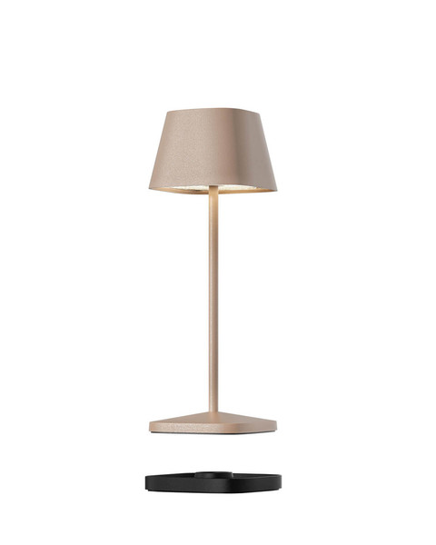 Villeroy & Boch NEAPEL MICRO RC Akku-Tischlampe Sand 2,3W steuerbare Lichtfarbe IP65 97264