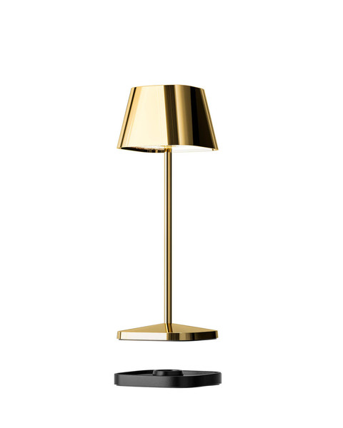 Villeroy & Boch NEAPEL MICRO RC Akku-Tischlampe Gold 2,3W steuerbare Lichtfarbe IP65 97266