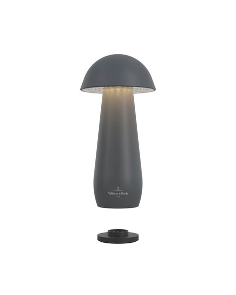 Villeroy & Boch MODENA Akku-Tischlampe Anthrazit 1W steuerbare Lichtfarbe IP44 97281