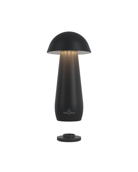 Villeroy & Boch MODENA Akku-Tischlampe Schwarz 1W steuerbare Lichtfarbe IP44 97282