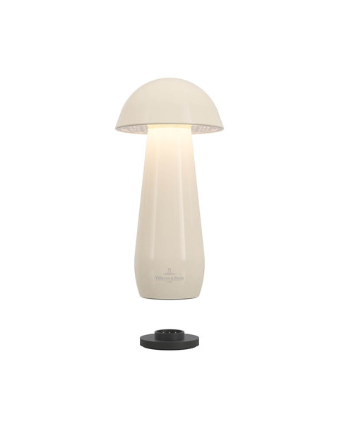 Villeroy & Boch MODENA Akku-Tischlampe Elfenbein Ceramic 1W steuerbare Lichtfarbe IP44 97289