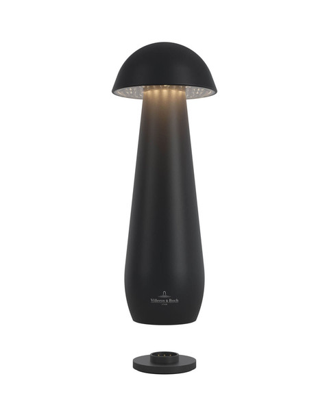 Villeroy & Boch MODENA Akku-Tischlampe Schwarz 1W steuerbare Lichtfarbe IP44 97292