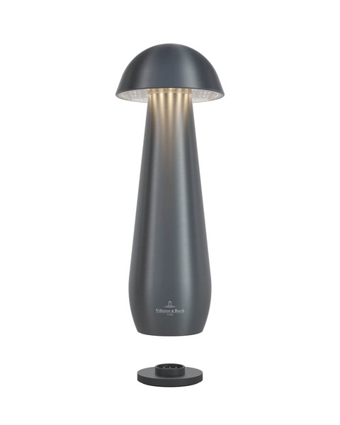 Villeroy & Boch MODENA Akku-Tischlampe Anthrazit Metallic 1,5W IP44 97296