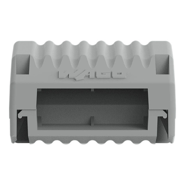 WAGO 207-1331 4x Gelbox Abzweig, für Serie 221 und 2273, 4mm², Größe 1, grau, IPX8 wasserdicht