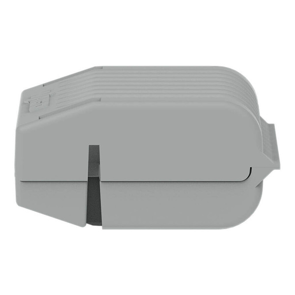 WAGO 207-1331 4x Gelbox Abzweig, für Serie 221 und 2273, 4mm², Größe 1, grau, IPX8 wasserdicht