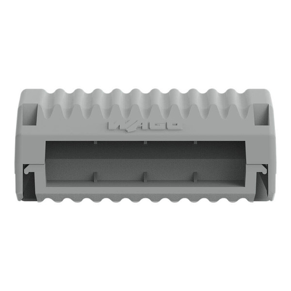WAGO 207-1332 4x Gelbox Abzweig, für Serie 221 und 2273, 4mm², Größe 2, grau, IPX8 wasserdicht