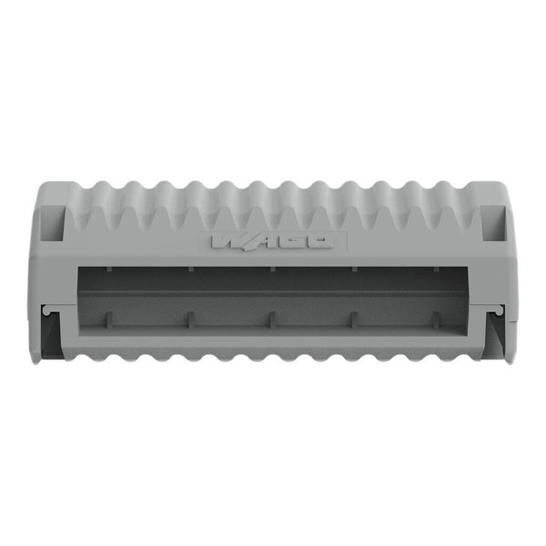 WAGO 207-1333 3x Gelbox Abzweig, für Serie 221 und 2273, 4mm², Größe 3, grau, IPX8 wasserdicht