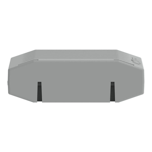 WAGO 207-1372 4x Gelbox Durchgang, für Serie 221, 4mm², Größe 1, grau, IPX8 wasserdicht