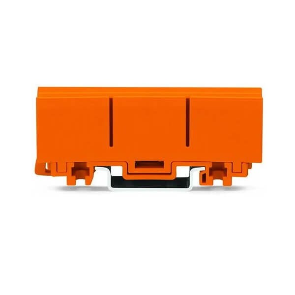 WAGO 2273-500 10x Befestigungsadapter für ein- u. zweireihige Klemmen, orange