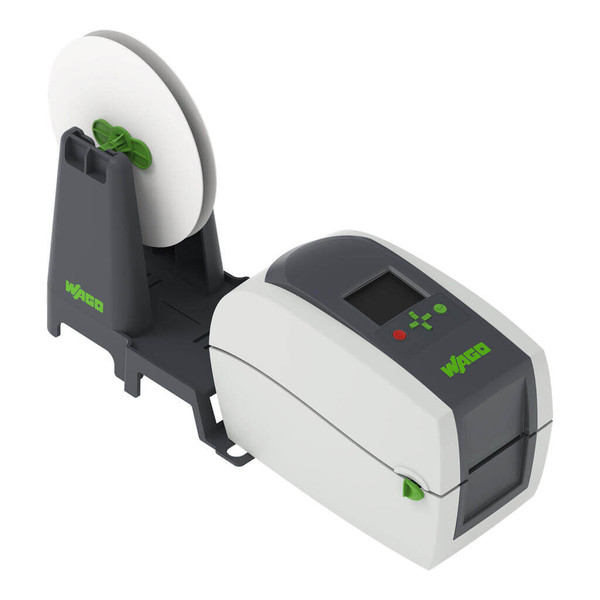 WAGO 258-5107 Smart Printer Thermotransferdrucker für Schaltschrankbeschriftung, Starterkit mit Beschriftungsmaterial