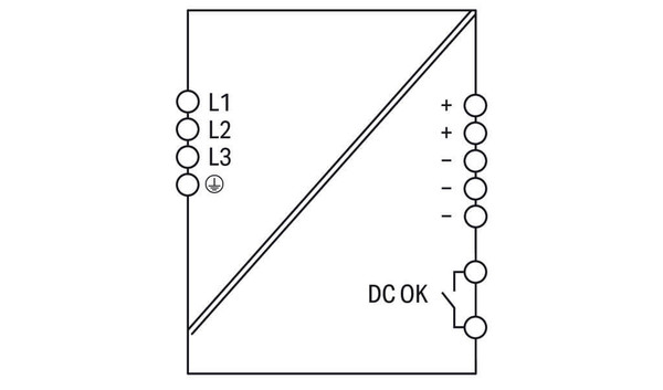 WAGO 2687-2344 Stromversorgung Eco 2, 3-phasig, DC 24V, 5A, 120W, PowerBoost