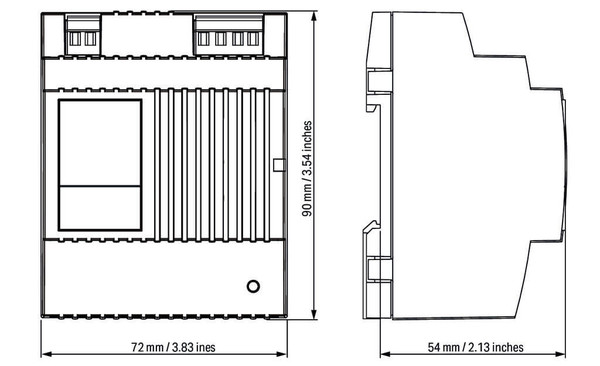 WAGO 787-1020 Stromversorgung Compact, 1-phasig, DC 5V, 5,5A, 27,5W, DC-OK-Signal