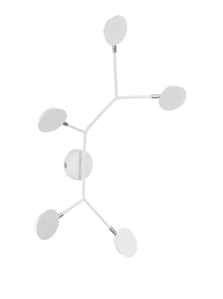 WOFI Wandleuchte Belize LED 25W Warmweiss Weiß