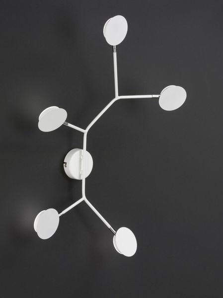 WOFI Wandleuchte Belize LED 25W Warmweiss Weiß