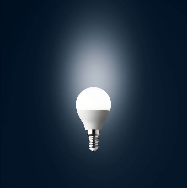 WOFI LED Lampe G45 E14 3W 250Lm 3000K Warmweiss matt
