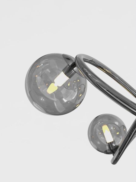 Wofi Nancy LED G9 Pendelleuchte Schwarz 7014-1405, 42W Warmweiss