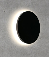 Bioledex LED Wandleuchte 18cm Rund 12W CCT 3000/4000/6500K Schwarz