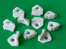 10 x SOIXX Halterung XWM Ecke 5x Links und 5x Rechts Weiß