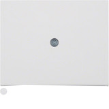 Berker 10057009 Zentralstück für Kabelauslass und VDo-Anschlussdose K.1 polarweiß. glänzend