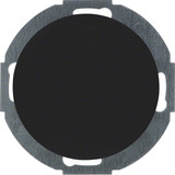 Berker 10092035 Blindverschluss mit Zentralstück Serie R.Classic schwarz. glänzend